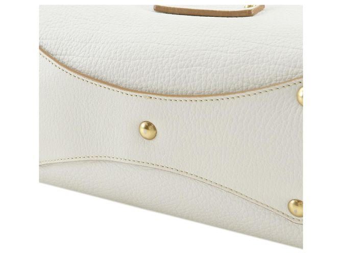 Salvatore Ferragamo Ferragamo Weiße Leder-Tasche - Ansicht 16