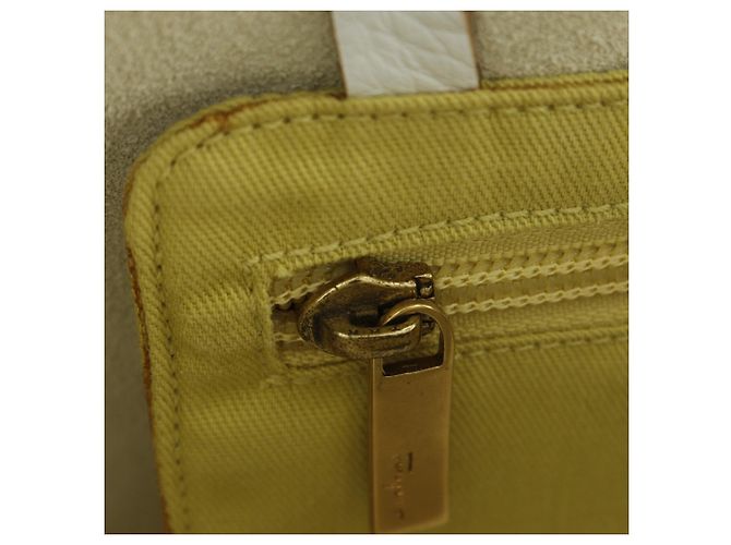 Salvatore Ferragamo Ferragamo Weiße Leder-Tasche - Ansicht 7
