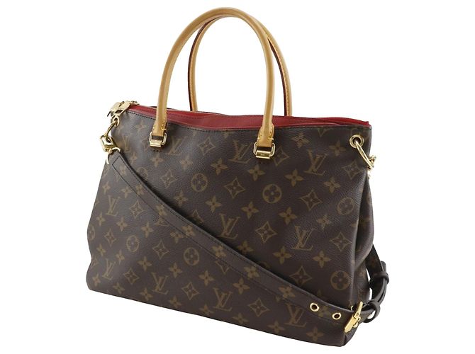 Louis Vuitton Monogram Pallas MM Marrone - vista 2