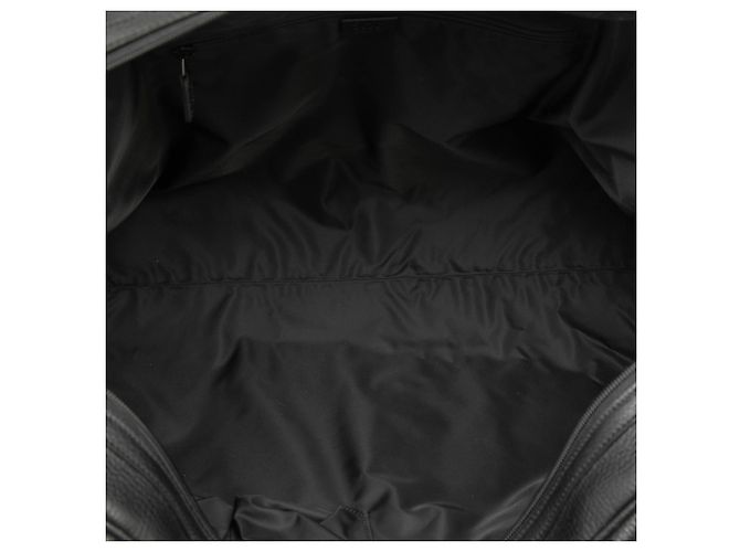 Borsa da viaggio in pelle nera Web Gucci Nero - vista 4