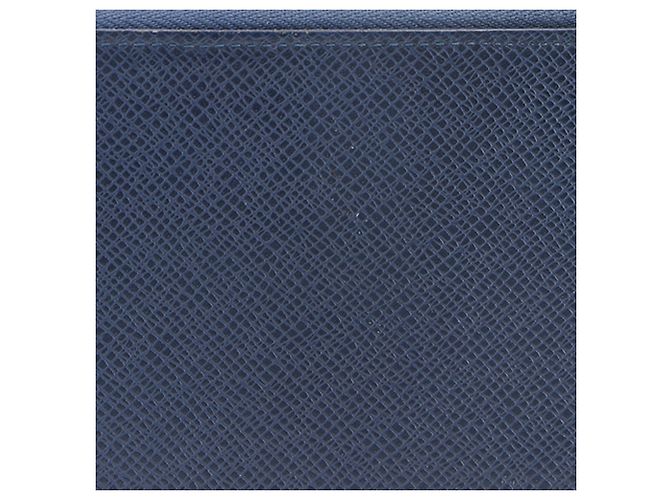 Portafoglio lungo verticale Zippy Taiga blu Louis Vuitton Blu navy - vista 11
