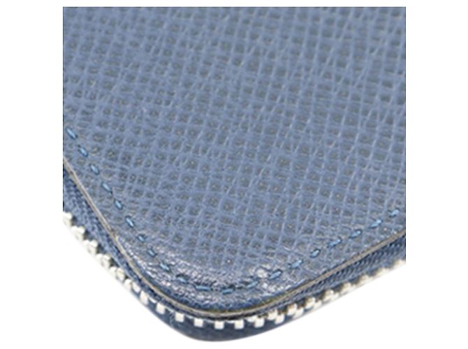Portafoglio lungo verticale Zippy Taiga blu Louis Vuitton Blu navy - vista 14