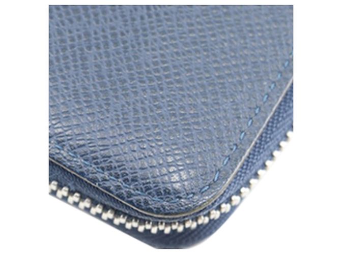 Portafoglio lungo verticale Zippy Taiga blu Louis Vuitton Blu navy - vista 15