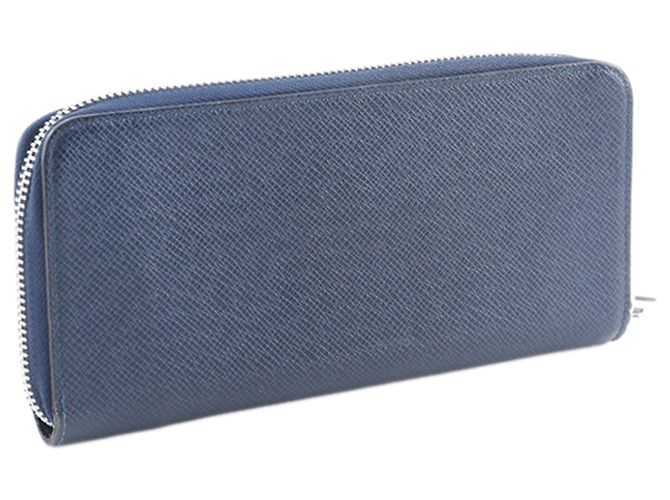 Portafoglio lungo verticale Zippy Taiga blu Louis Vuitton Blu navy - vista 2