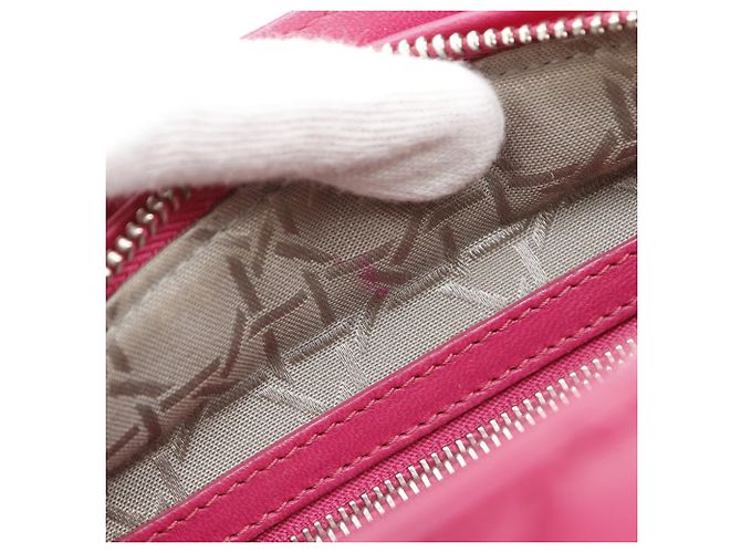 Dior Rosa Medio Cannage Lady Dior in Pelle di Agnello - vista 9