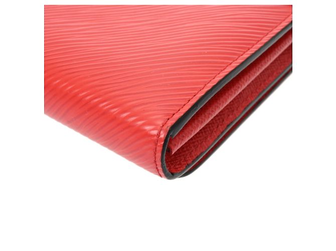 Cartera Larga Twist Coquelicot Epi Louis Vuitton Roja - vista 8
