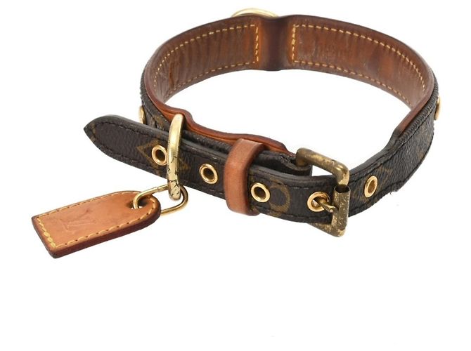 Louis Vuitton Monogram Collar and Leash Set Brown - view 3
