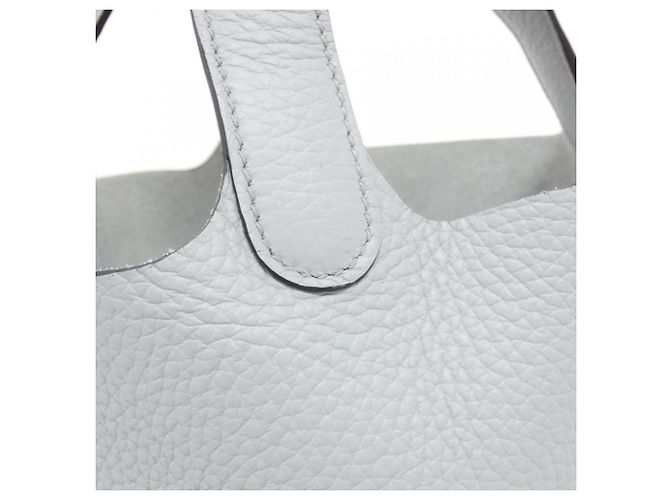 Borsa Picotin Lock PM di Hermès Blu - vista 4