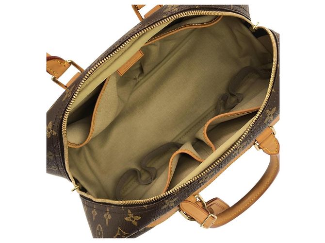 Borsa a mano Bowling Vanity Monogram Louis Vuitton Marrone - vista 6