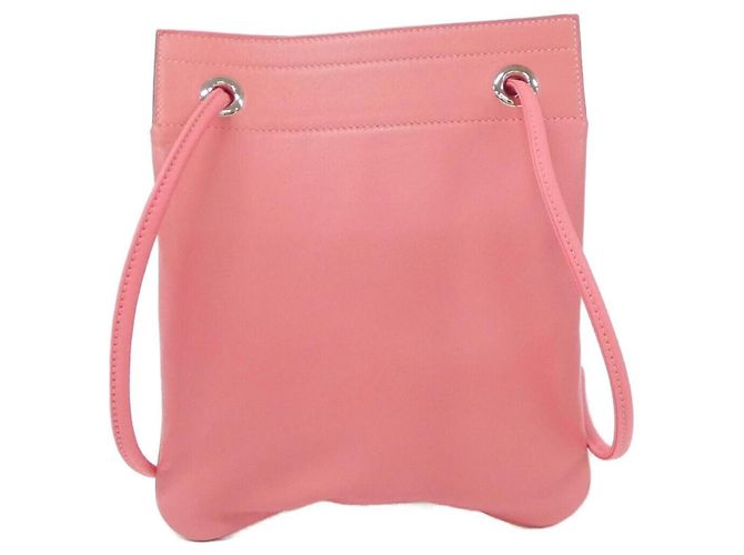 Borsa a Spalla Mini Aline di Hermès Rosa - vista 2