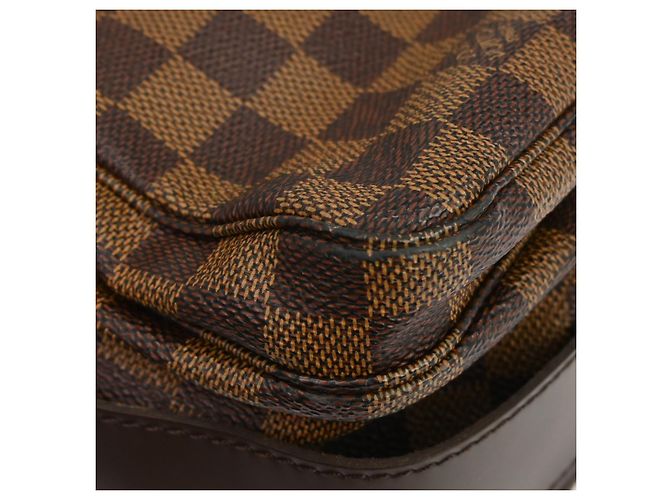 Borsa a mano Naviglio Damier Louis Vuitton Marrone - vista 6