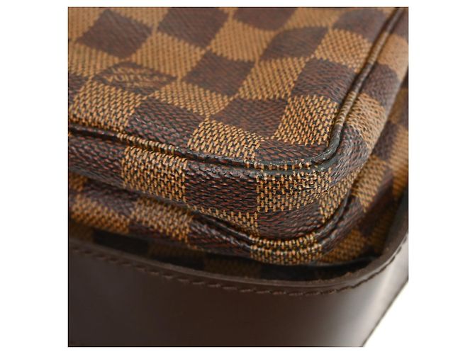 Borsa a mano Naviglio Damier Louis Vuitton Marrone - vista 7