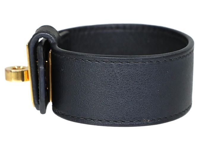 Bracciale Charm Kelly Twist PM di Hermès Nero - vista 4
