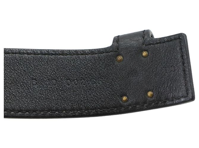 Bracciale Charm Kelly Twist PM di Hermès Nero - vista 6