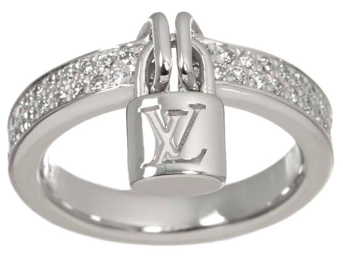 Louis Vuitton Lockit Ring aus 18K Weißgold - Ansicht 2