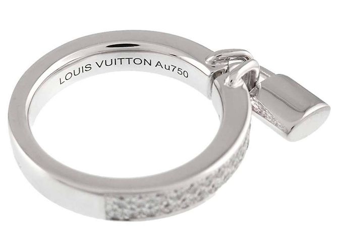 Louis Vuitton Lockit Ring aus 18K Weißgold - Ansicht 3