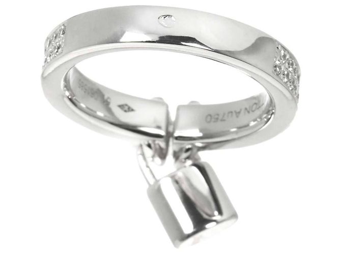 Louis Vuitton Lockit Ring aus 18K Weißgold - Ansicht 5