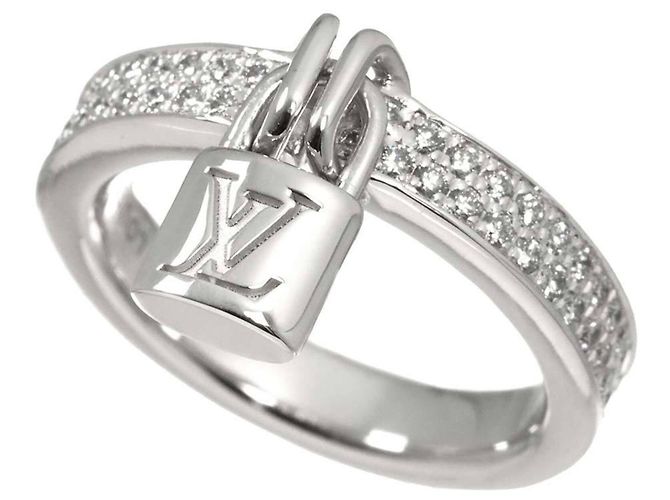 Louis Vuitton Lockit Ring aus 18K Weißgold - Ansicht 6