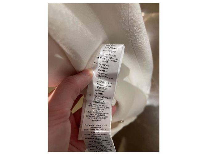 Blazer blanco Elisabetta Franchi - vista 8