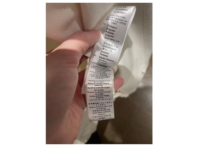Blazer blanco Elisabetta Franchi - vista 9
