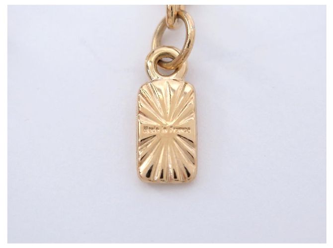 NEUE VINTAGE YVES SAINT LAURENT HALSKETTE ROTER RUBINSTEIN STRASS Golden - Ansicht 6