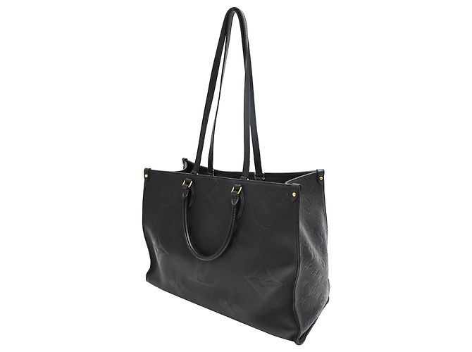 Bolso OnTheGo GM Monogram Empreinte en cuero negro de Louis Vuitton - vista 3