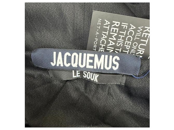 Falda Midi Le Souk de Jacquemus en Viscosa Negra Negro - vista 3