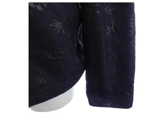 Giacca in lana Hermès 552320HE Nero - vista 6