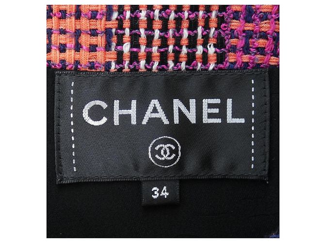 Timeless Chanel Kleid Pink Weiß Marineblau - Ansicht 5