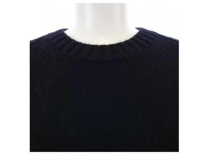 Tejido de cachemira Christian Dior Negro - vista 5