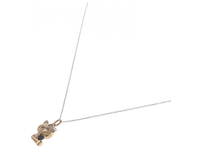 Autre Marque Collana in diamante Cat Au750 Rosa - vista 2
