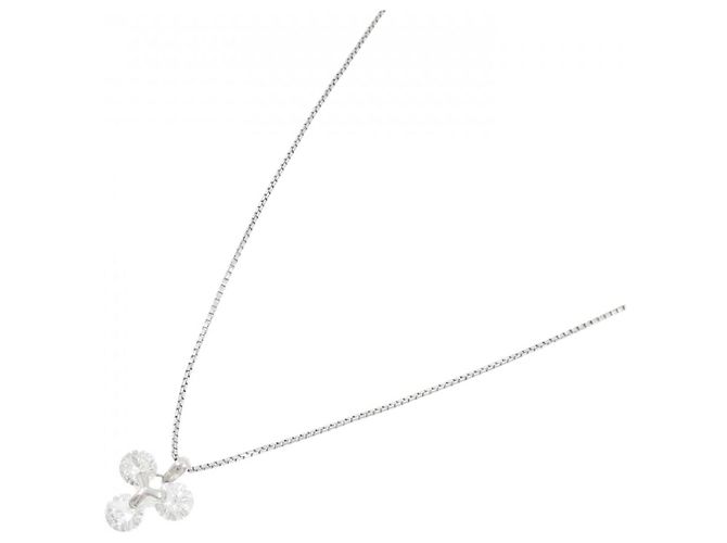 Autre Marque Collana in diamante Pt850 Argento - vista 2