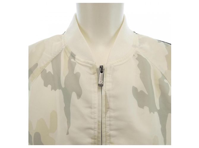 Autre Marque Chaqueta Blouson Rossignol Castaño Blanco Beige - vista 5