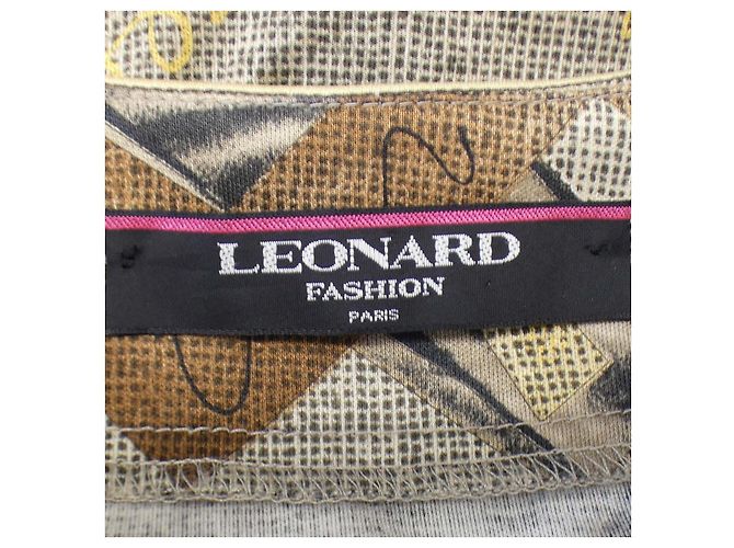 Cárdigan LEONARD FASHION Castaño - vista 4