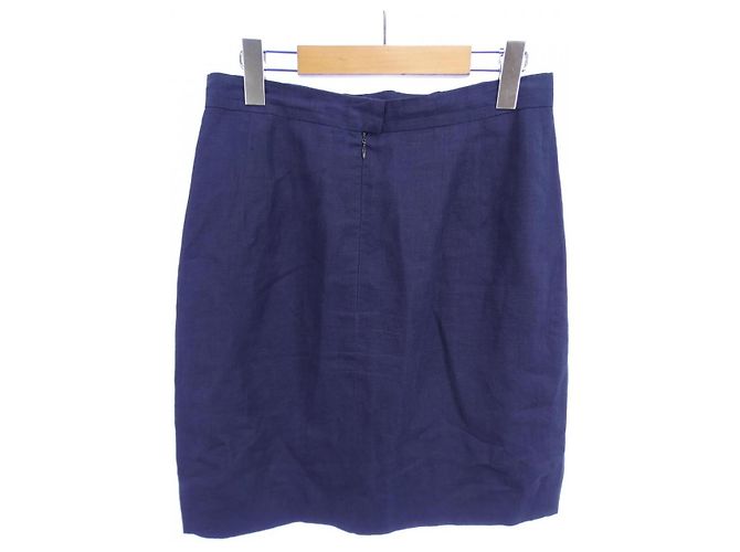 Completo Tailleur Chanel Blu Blu navy - vista 8