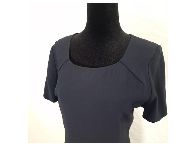 Emanuel Ungaro Conjunto Ungaro com jaqueta e vestido com saia plissada Azul - vista 7