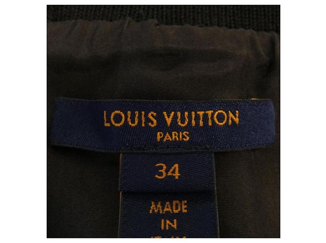 Louis Vuitton Rock Schwarz Weiß Gelb - Ansicht 4
