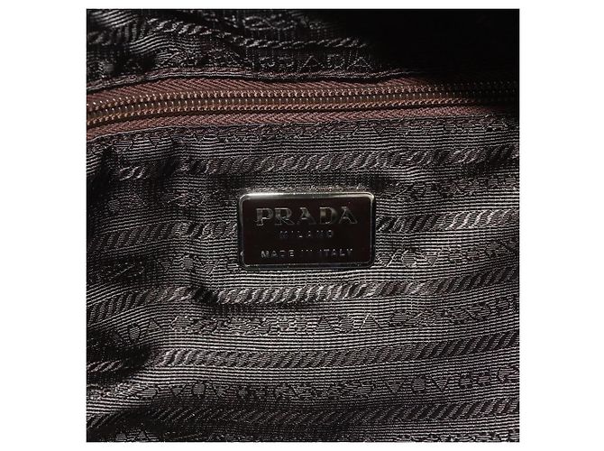 Prada Vintage Tote Tessuto Beige - Ansicht 6