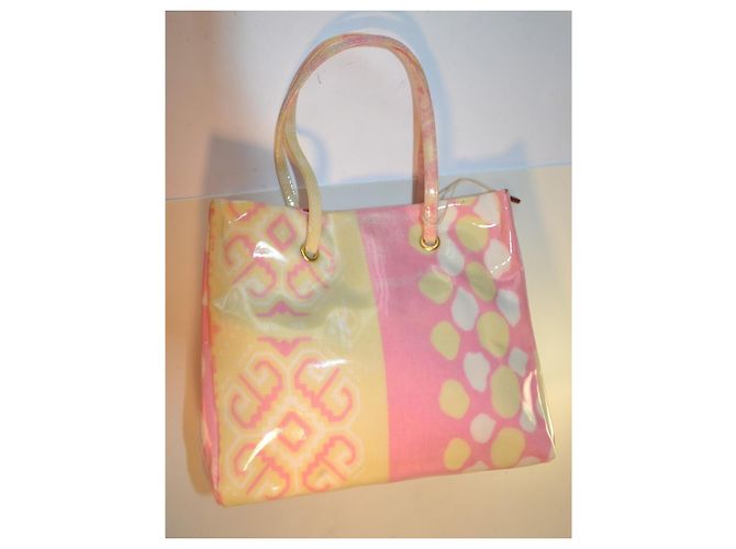 Bolsa Roberto Cavalli em tecido laminado estampado - vista 2