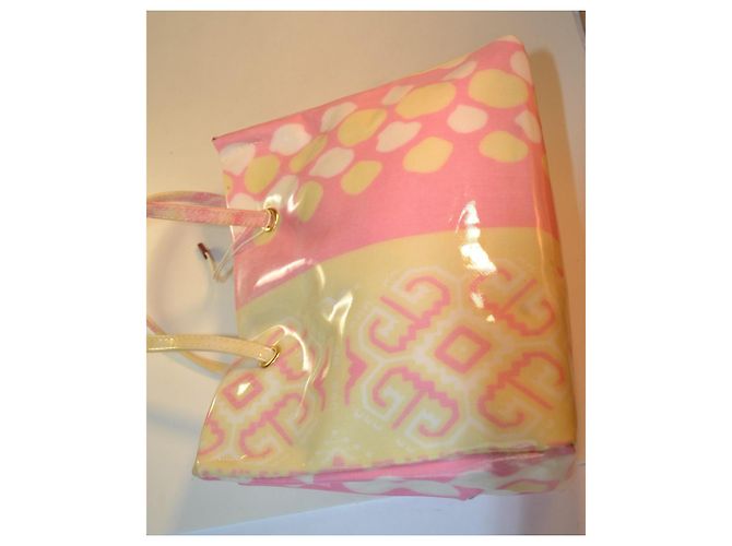 Bolsa Roberto Cavalli em tecido laminado estampado - vista 4