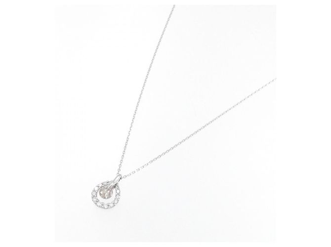 Autre Marque Collana in diamante in oro bianco Au750 Argento - vista 2