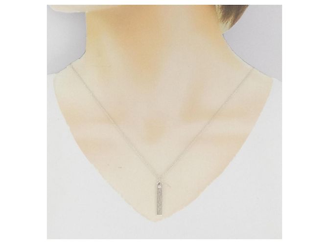 Tiffany & Co Collana Tiffany Notes in argento 925 e diamante - vista 6