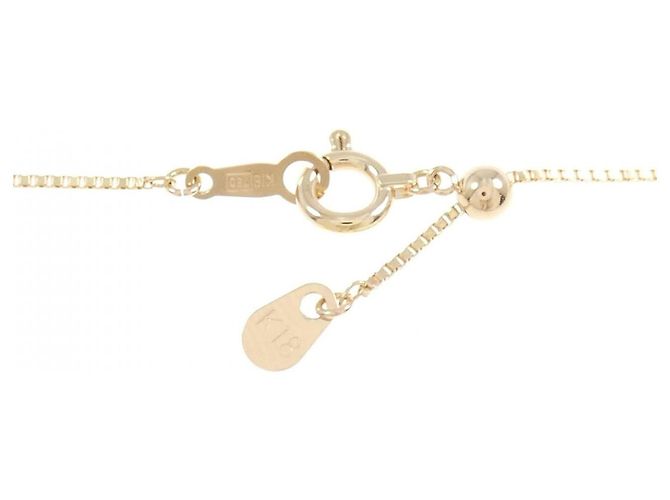Autre Marque Au750 Pink Gold Sapphire Diamond Necklace - view 5