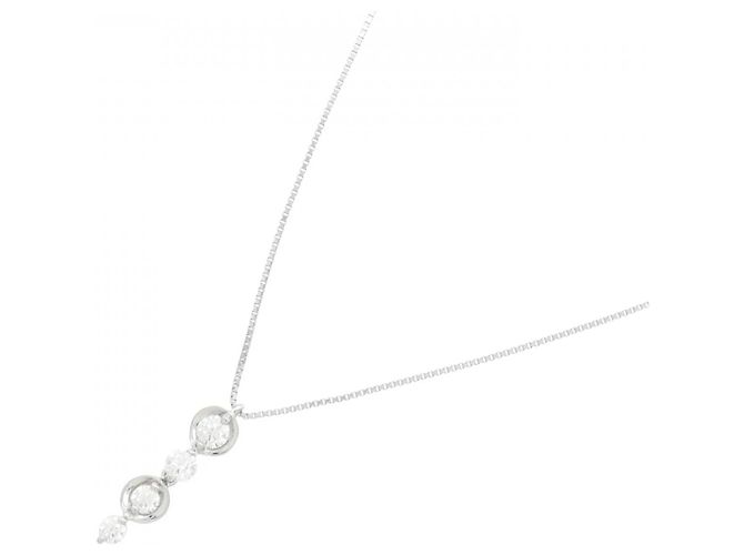 Autre Marque Collana in diamante PT900 PT850 Argento - vista 2