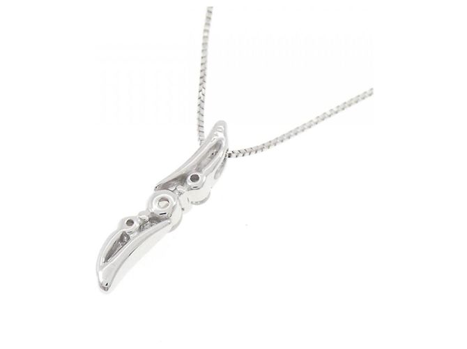 Autre Marque Collana con diamanti Au750 Argento - vista 4