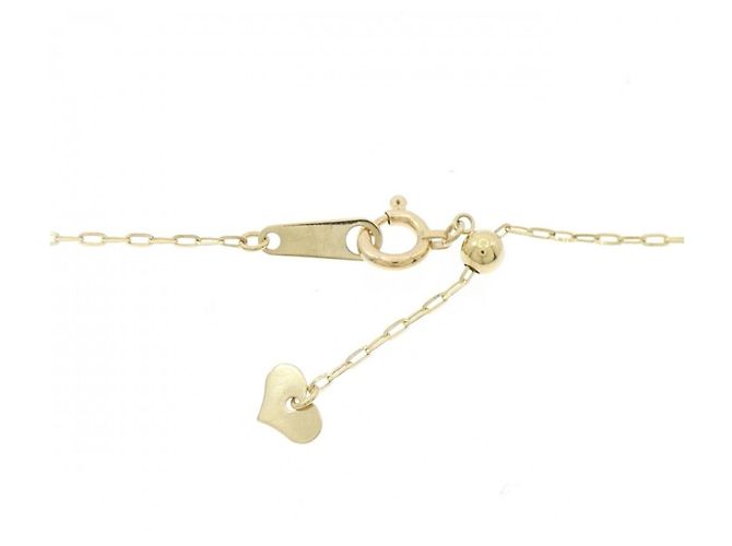 Autre Marque Au750 Diamant-Halskette Golden - Ansicht 5