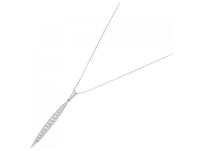 Autre Marque Collana in diamante in oro bianco Au750 Argento - vista 2