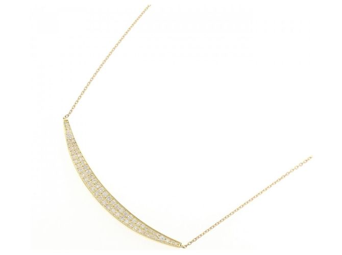 Autre Marque Collar de diamantes Au750 Dorado - vista 2