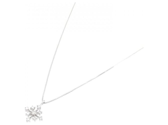 Autre Marque Collana in diamante in oro bianco Au750 Argento - vista 2