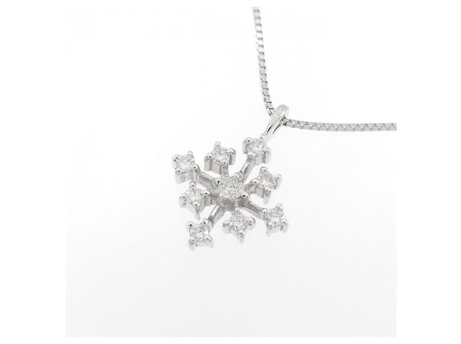 Autre Marque Collana in diamante in oro bianco Au750 Argento - vista 3
